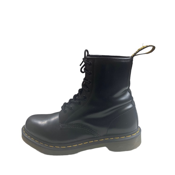 Dr. Martens Other - Dr. Martens 1460 Black Smooth Leather Lace Up Ankle Boots Men's Size 8
